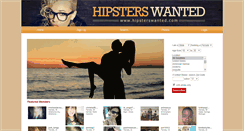 Desktop Screenshot of hipsterswanted.com